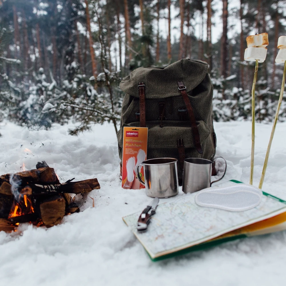 Relaxdays 20 vnt. pėdų šildytuvų rinkinys