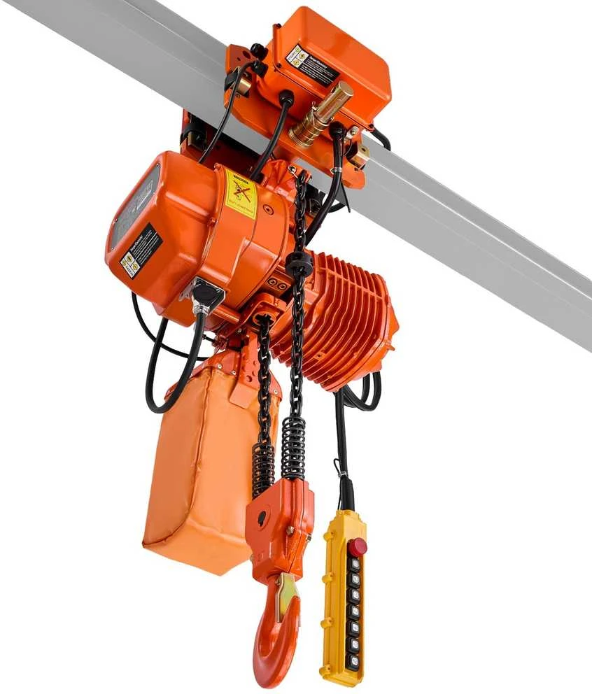 VEVOR 2000 kg elektrinis grandinės keltuvas, 6,1 m aukštis