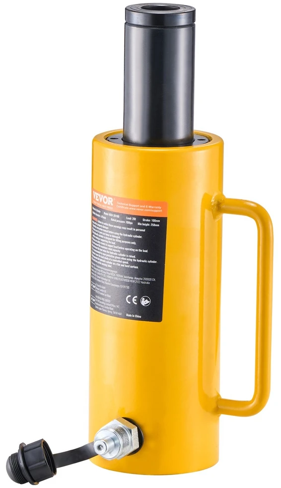 VEVOR 20T 100mm tuščiaviduris hidraulinis domkratas