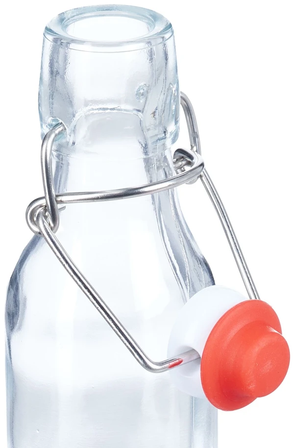 Relaxdays 24 buteliukų su užsegamu kamščiu rinkinys 100 ml