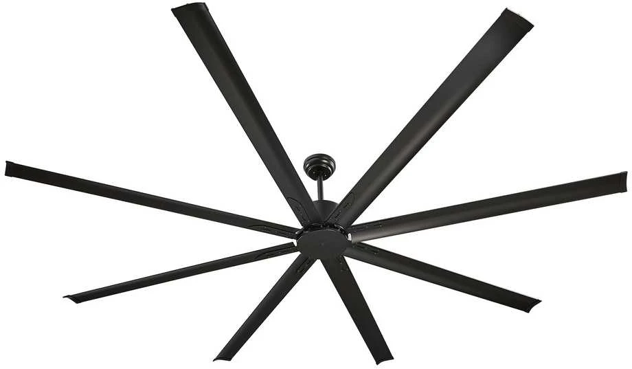 VEVOR 244 cm aliumininis ventiliatorius be šviesos