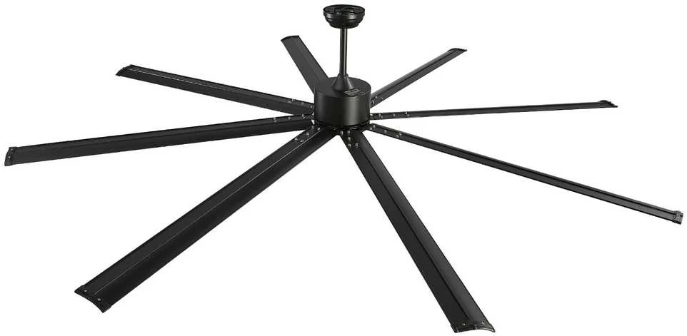 VEVOR 244 cm aliumininis ventiliatorius be šviesos