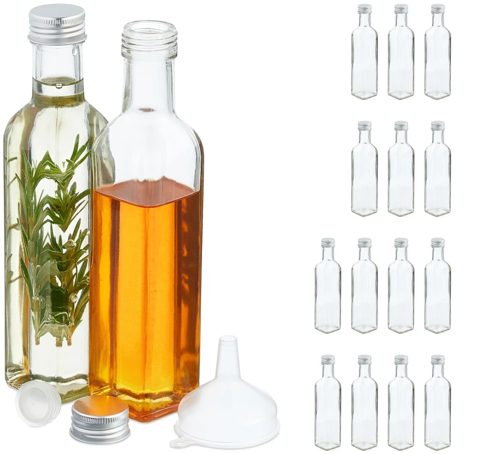 Gertuvė Relaxdays 250 ml buteliai užpildymui