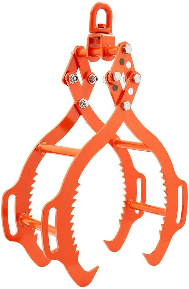VEVOR 28 cm rąstų kėlimo žnyplės su 4 nagais