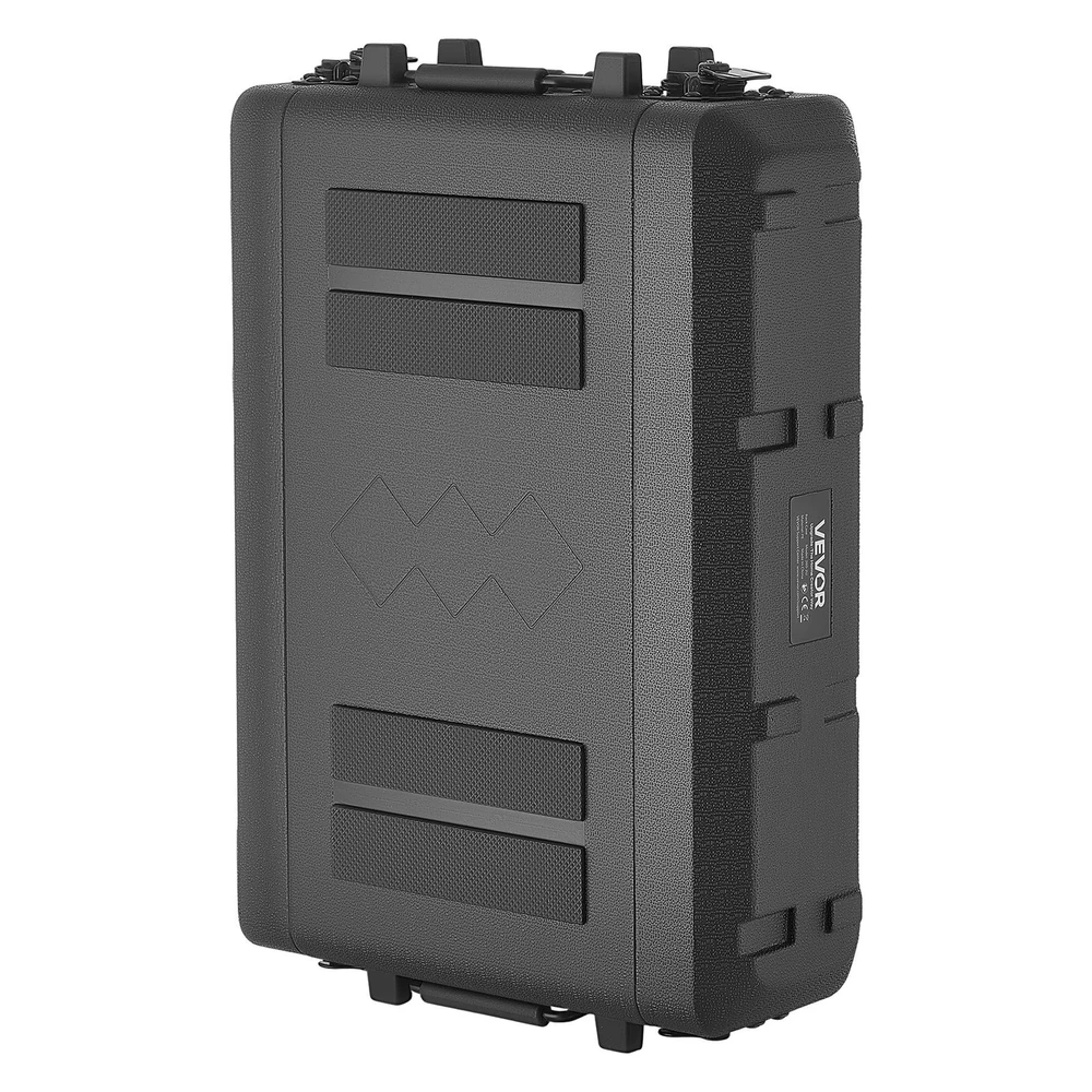 VEVOR 2U rack dėklas, mikrofonų skyriai