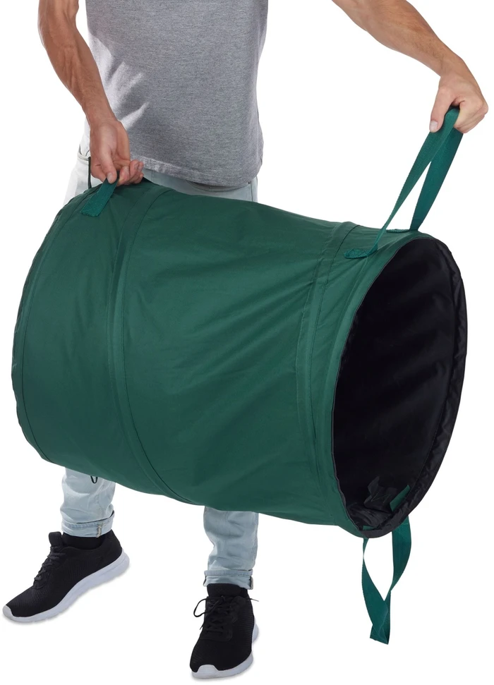 Relaxdays 3 dalių iššokančių sodo maišų rinkinys 160 L