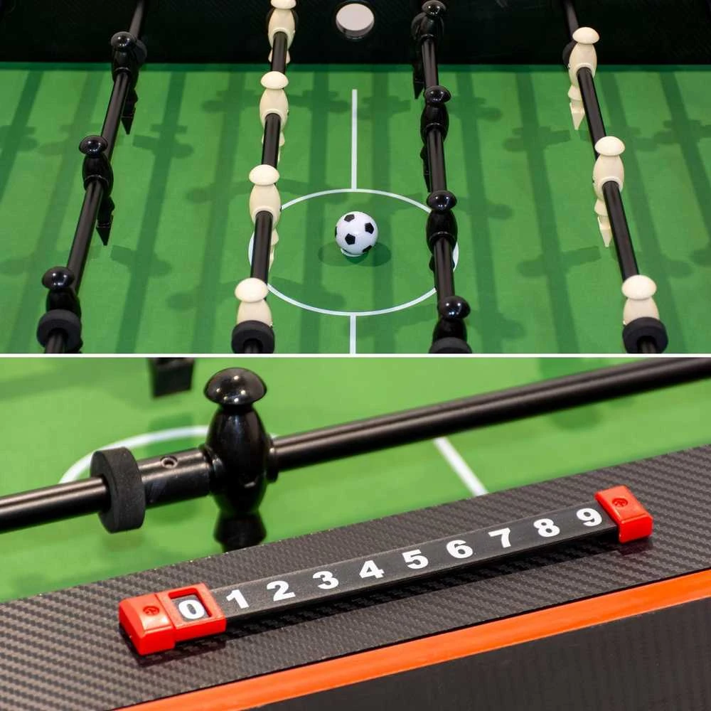 Enero Pro 3-in-1 žaidimų stalas: biliardas, futbolas, oro ritulys