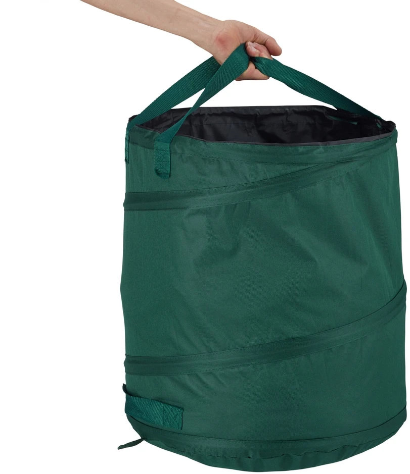 Relaxdays 3 iššokančių sodo maišų rinkinys 60 L žalias
