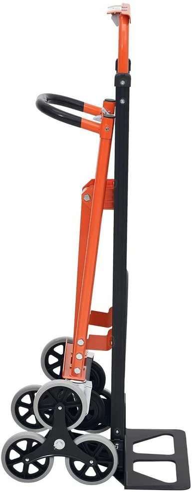 Vevor 3 viename laiptų kopimo vežimėlis, 350 kg, sulankstomas