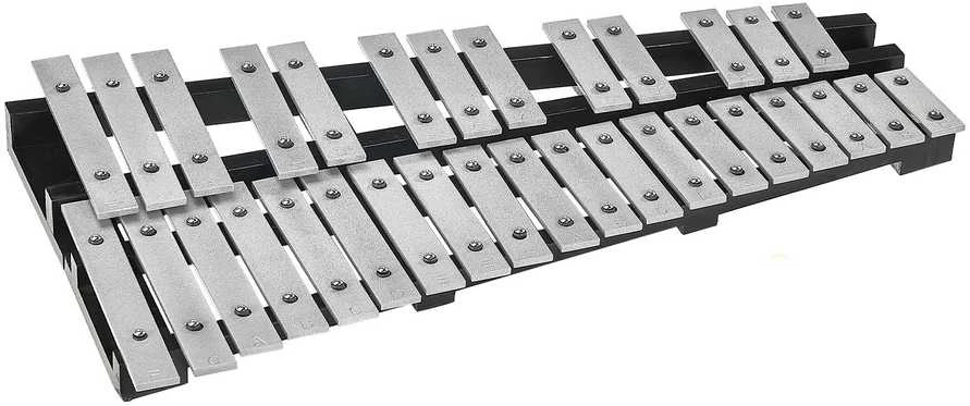 VEVOR 30 natų glockenspielis su malletais ir būgnų lazdelėmis