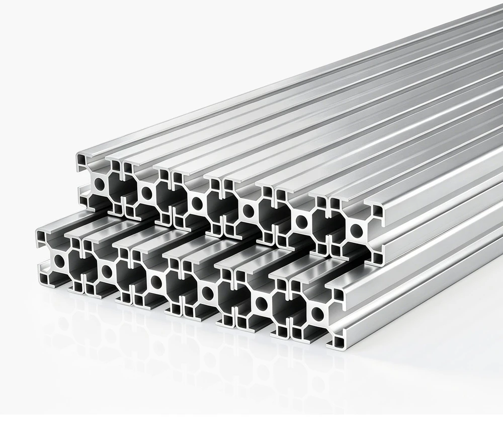 VEVOR 3030 aliuminio profilis 2000 mm, 12 vnt.