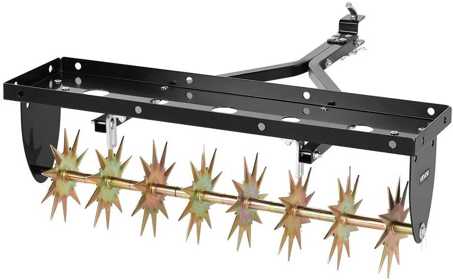 Vevor 31 cm kištukinis aeratorius traktoriams