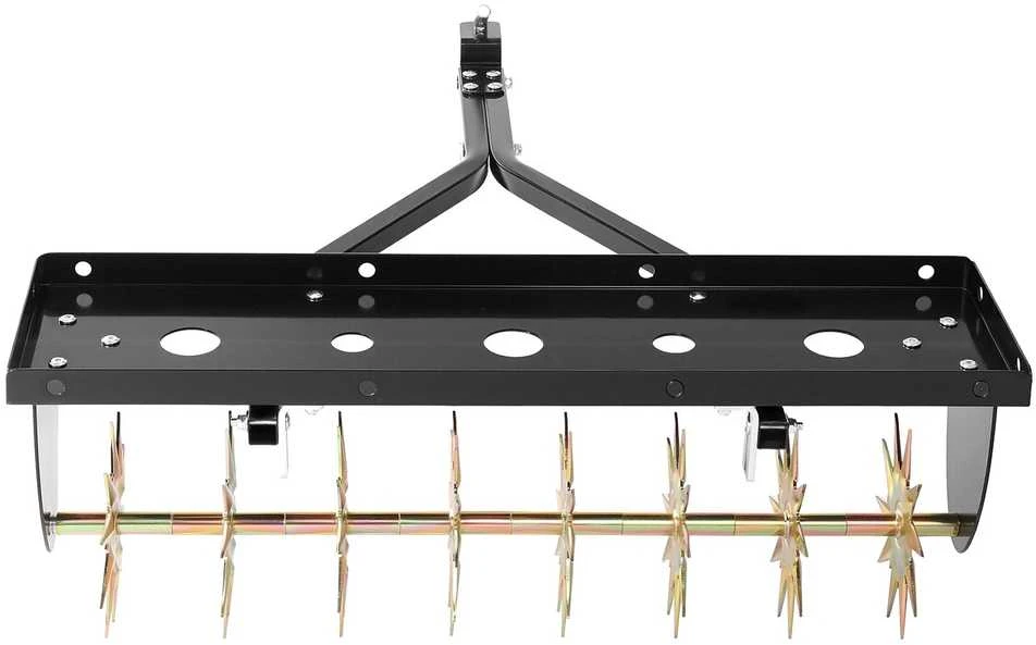 Vevor 31 cm kištukinis aeratorius traktoriams