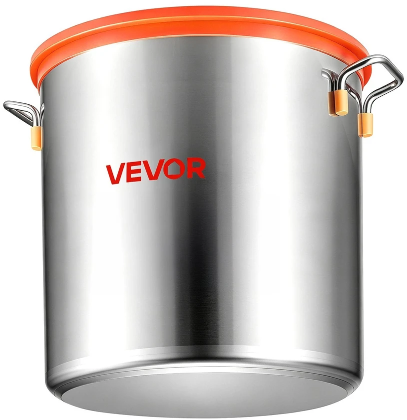 VEVOR 34,1 l vakuuminė degazavimo kamera, nerūdijantis plienas