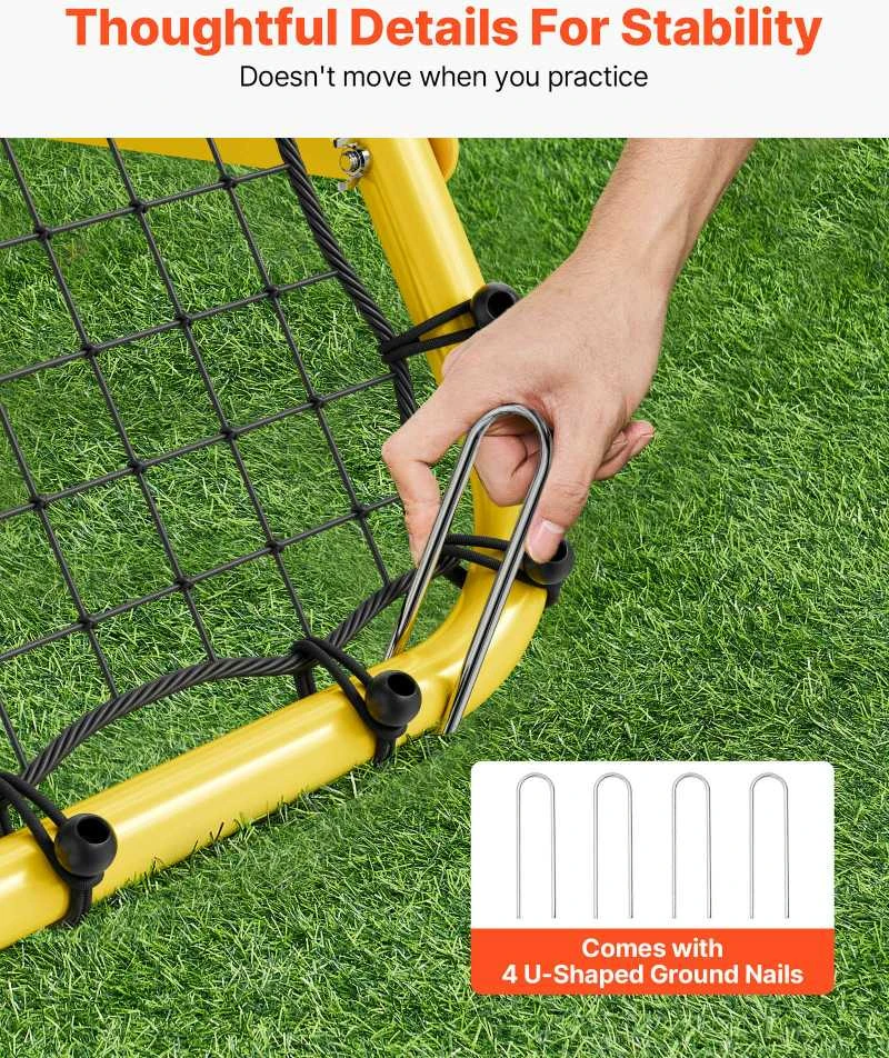 VEVOR 37x35x40 cm futbolo atšokimo tinklas
