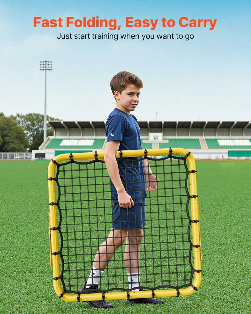 VEVOR 37x35x40 cm futbolo atšokimo tinklas
