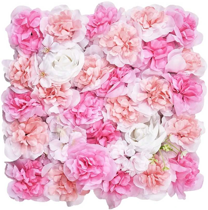 VEVOR 3D gėlių sienos panelės 38x38 cm, 12 vnt.