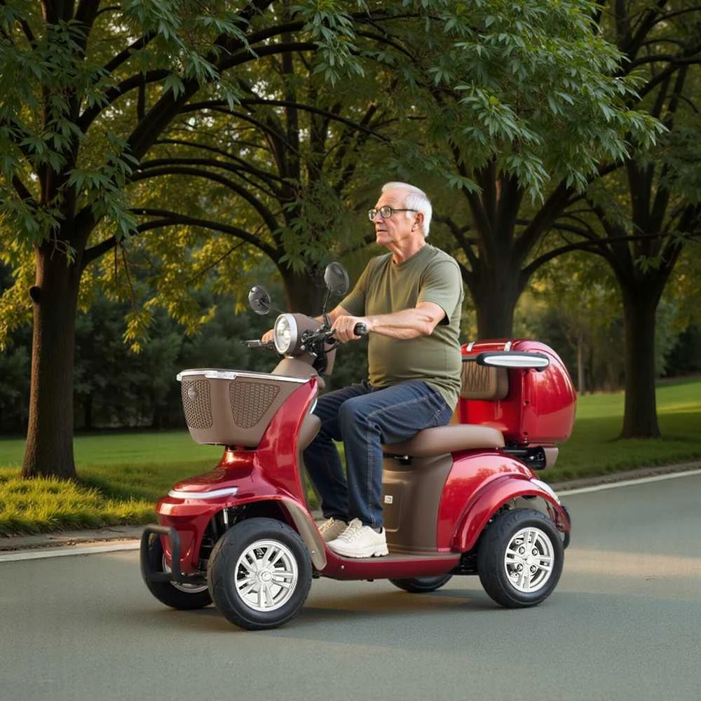Vevor 4 ratų motoroleris vyresniems žmonėms
