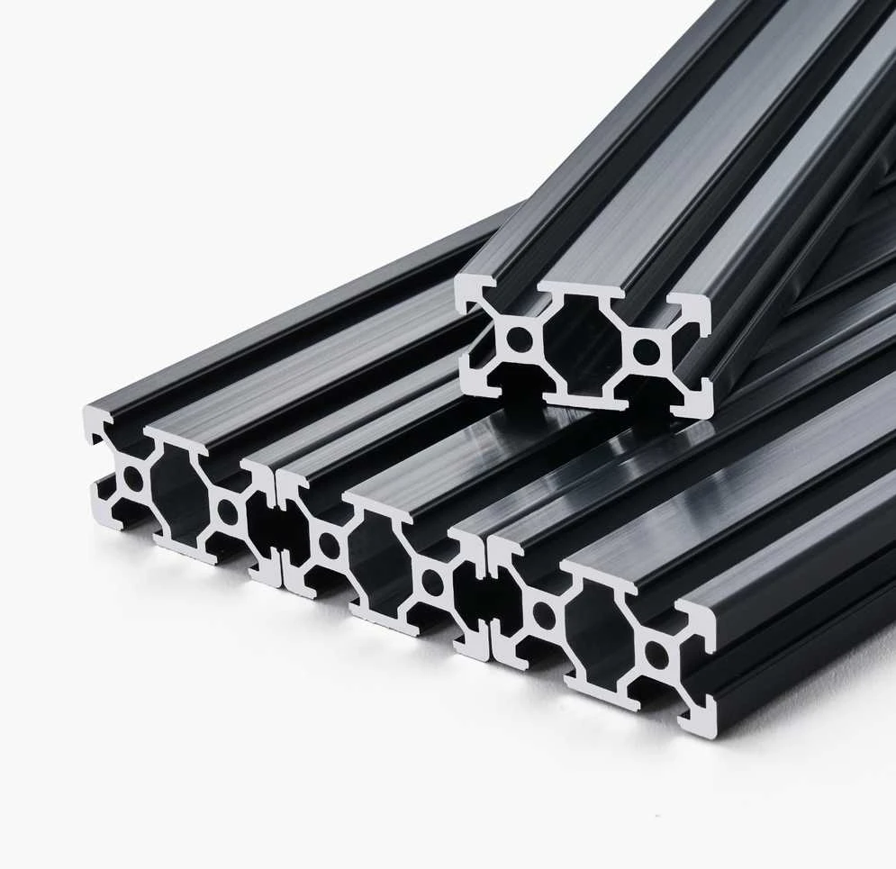 VEVOR 4 vnt. 1000 mm T formos 2040 aliuminio bėgis