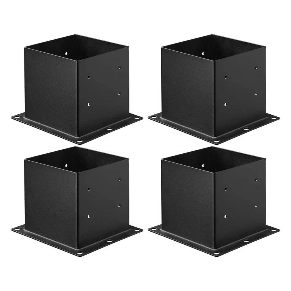 Vevor 4 vnt. 10x10 cm stulpų pagrindo atrama