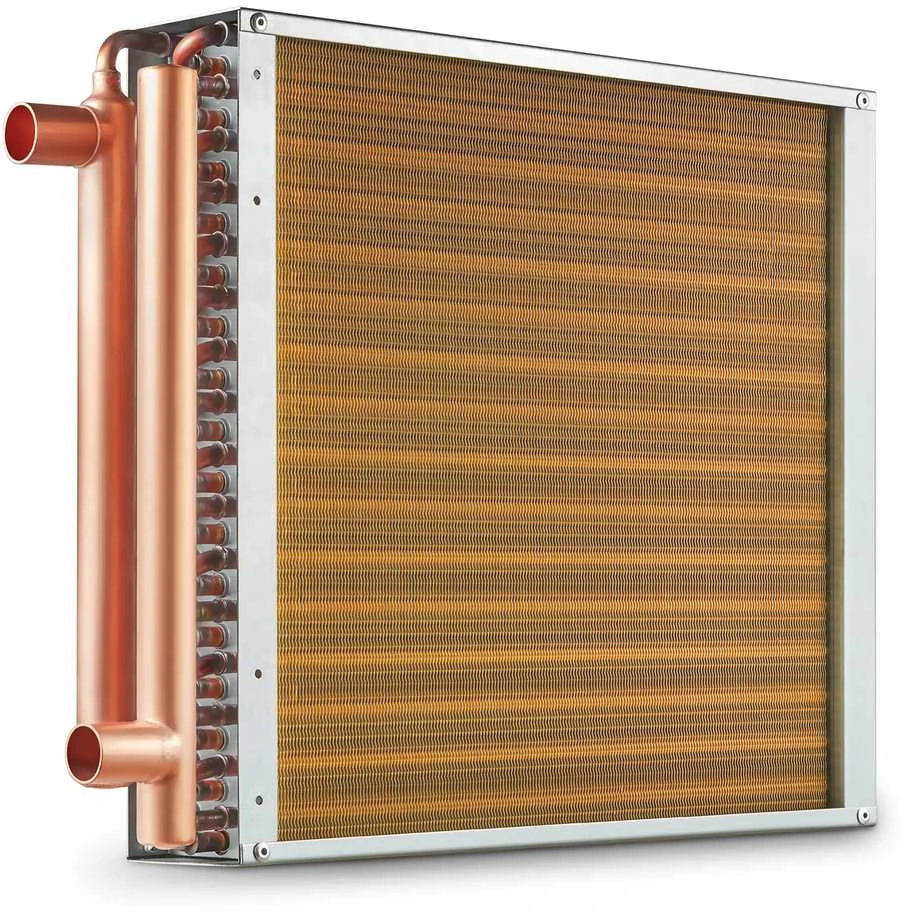 VEVOR 40.64x40.64 cm vandens-oro šilumokaitis, 3 eilės