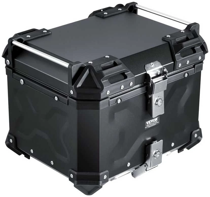 VEVOR 45 l motociklo lagaminas universalus su odine apdaila