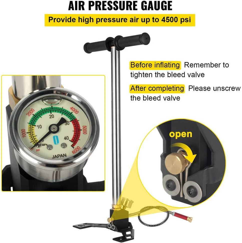 VEVOR 4500 PSI oro užpildymo siurblys