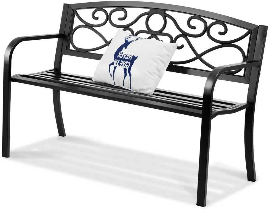 VEVOR 50 cm metalinis lauko suolas