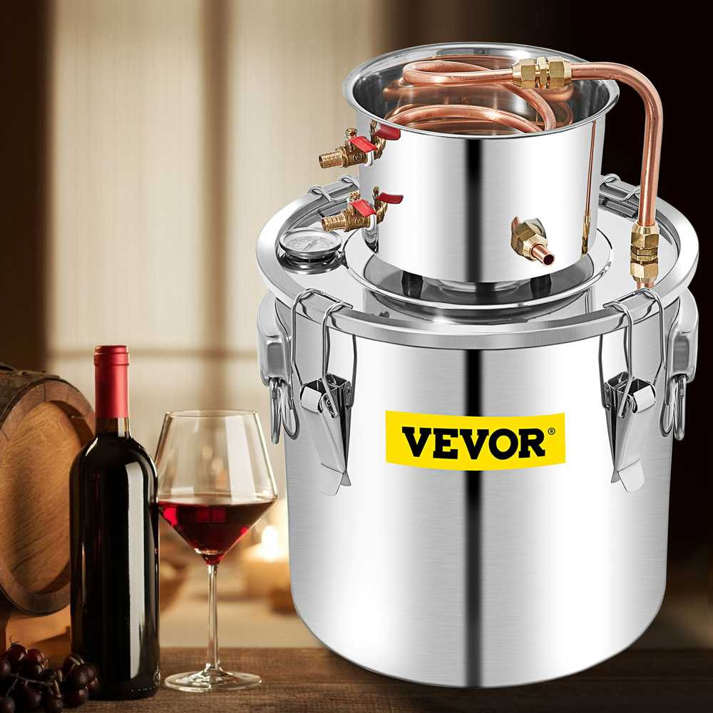 VEVOR 50 l alkoholio distiliatorius su kondensatoriumi