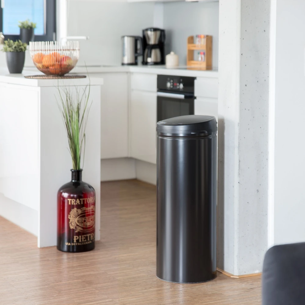 Relaxdays 50 L šiukšliadėžė su jutikliu