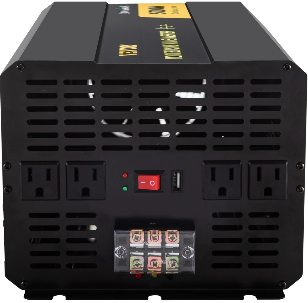 VEVOR 5000W galingumo keitiklis iš 12V į 120V