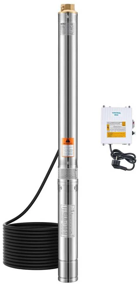 VEVOR 550W giluminis panardinamas siurblys nerūdijantis