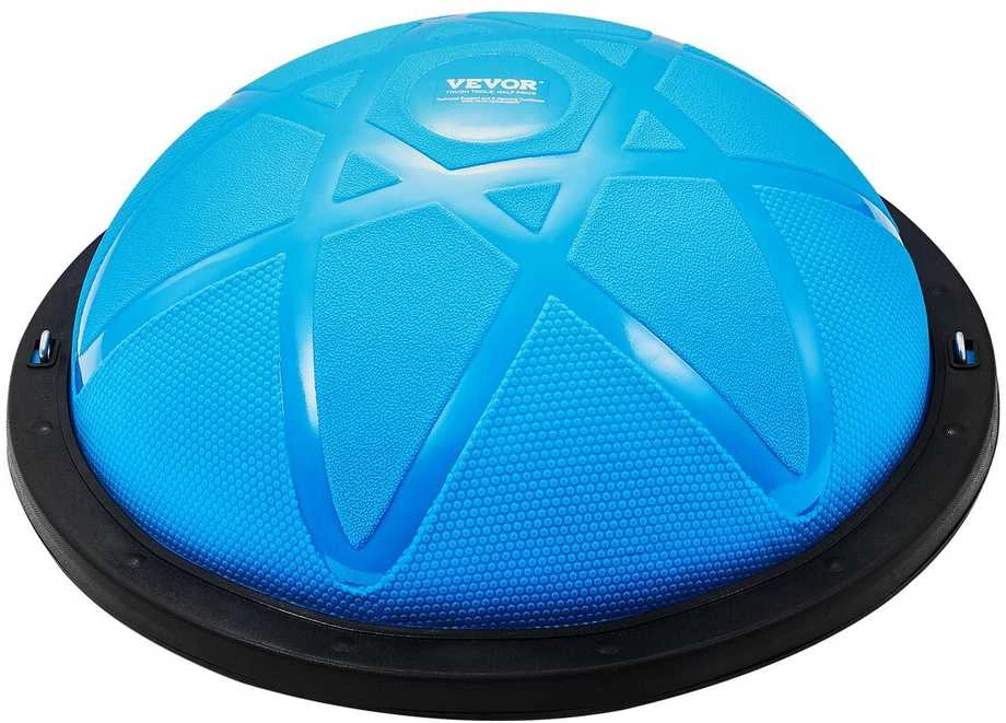 VEVOR 58 cm pusė treniruoklio kamuolio su elastingomis juostomis