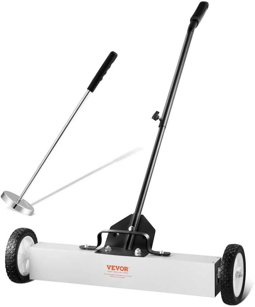 VEVOR 60 cm magnetinis šlaviklis su ratukais