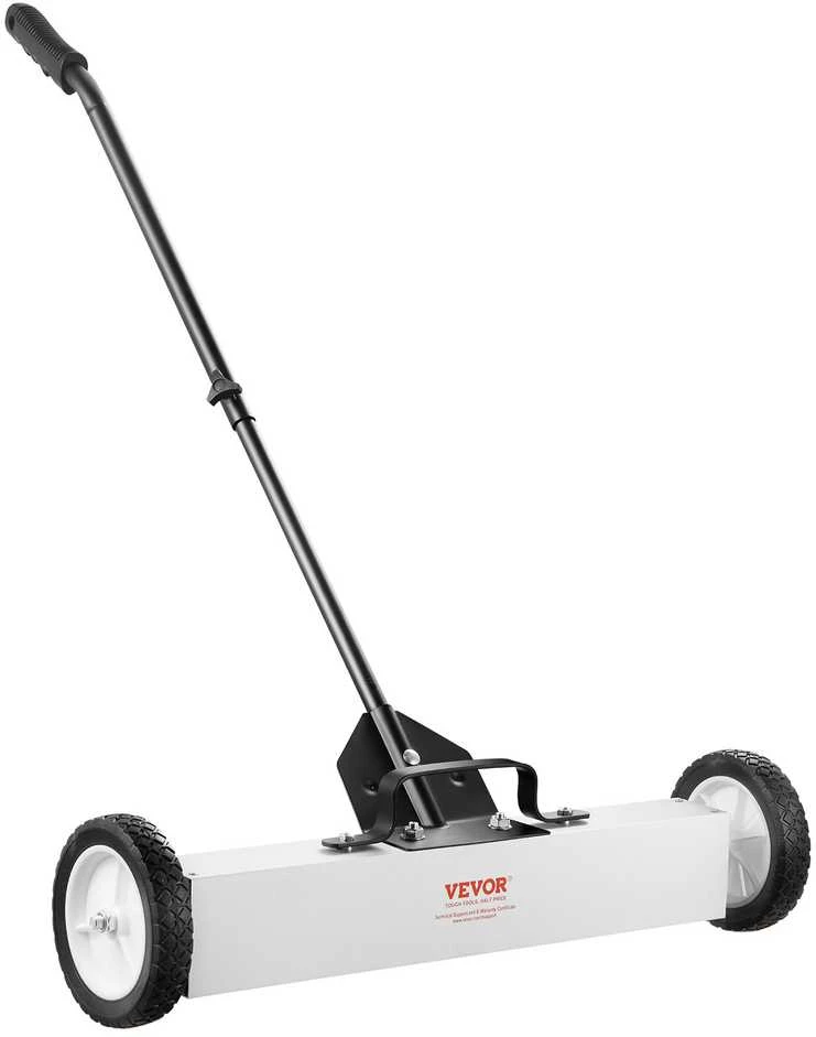 VEVOR 60 cm magnetinis šlaviklis su ratukais