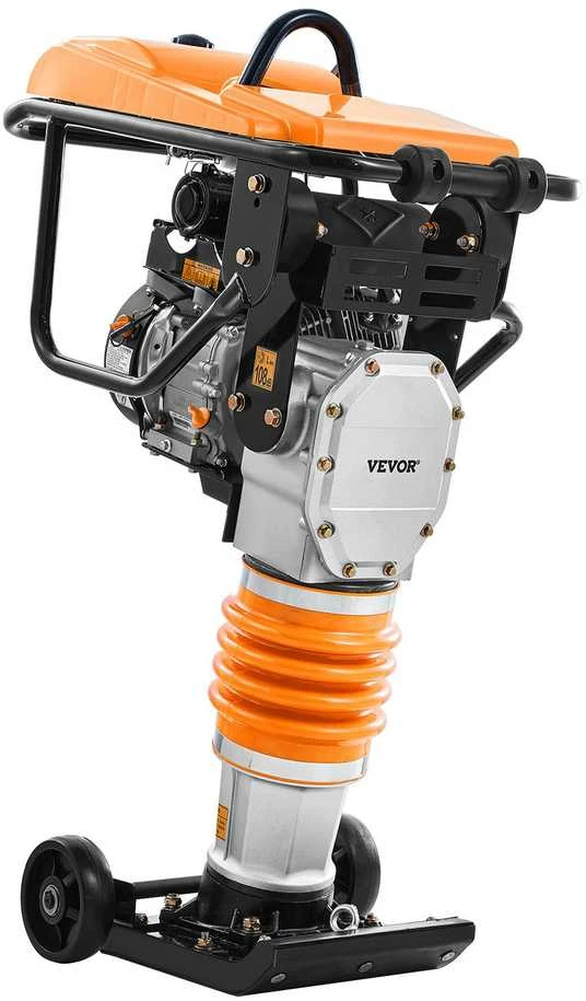 VEVOR 6,5 AG 196 cc vibroplokštė tamperis
