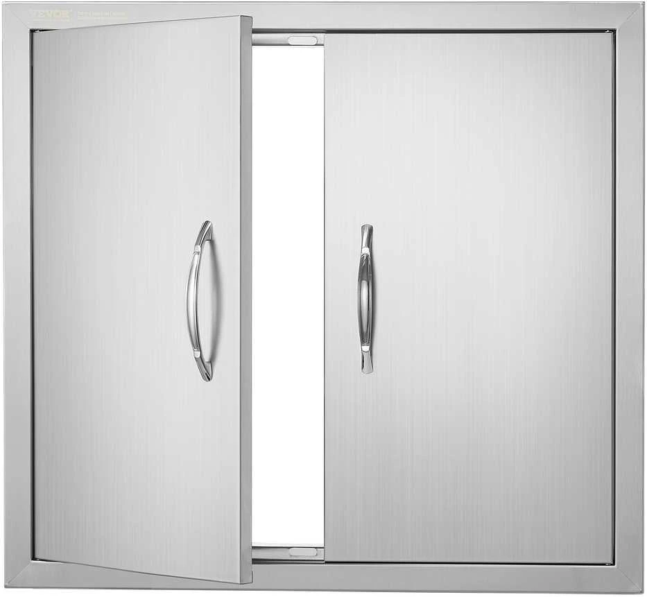 VEVOR 660x609 mm nerūdijančio plieno lauko durelės