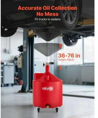 VEVOR 68L atliekų alyvos surinkimo bakas