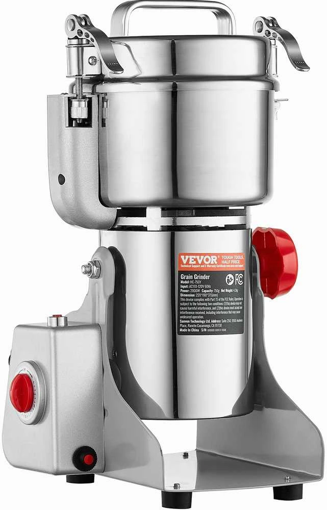 VEVOR 750g elektrinis pramoninis prieskonių malūnėlis