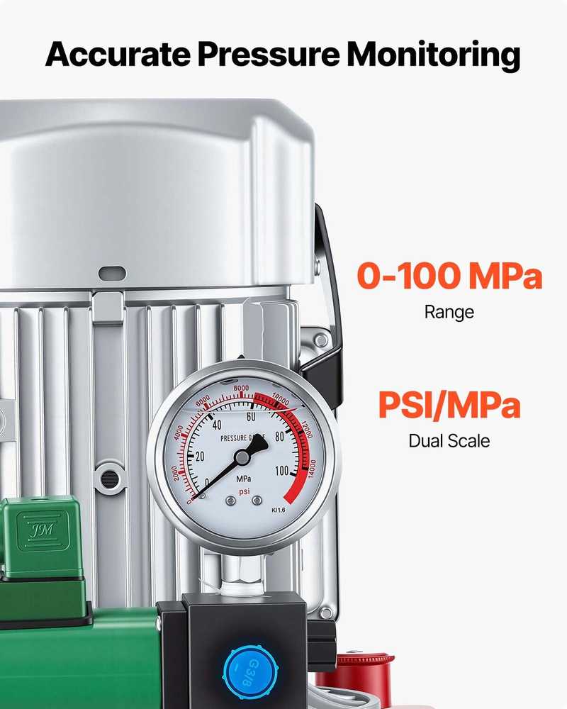 VEVOR 750W elektrinis hidraulinis siurblys 8L