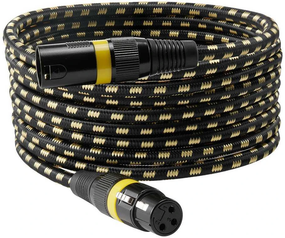 VEVOR 7,62 m XLR kabelis rinkinys, 6 vnt.