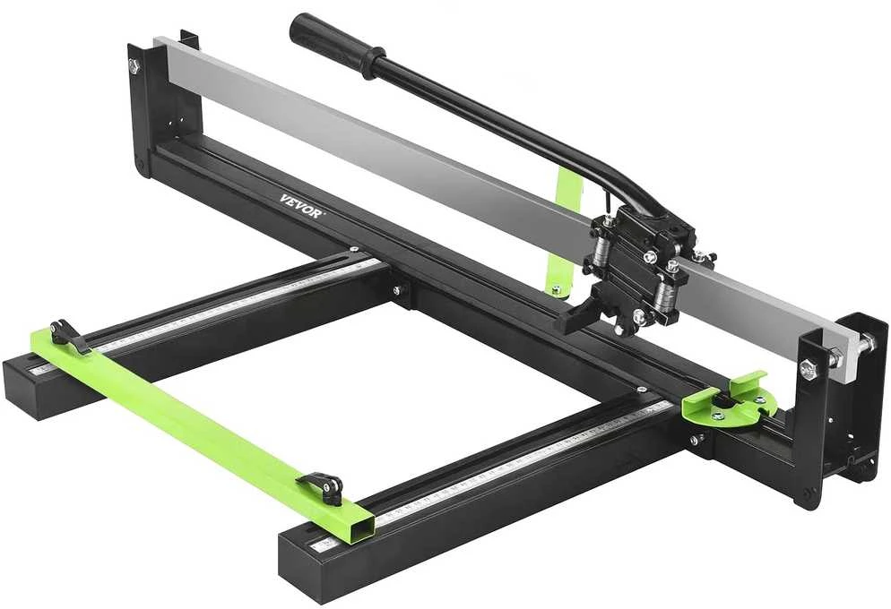 Vevor 79 cm mėlyna rankinė plytelių pjaustyklė su lazeriu