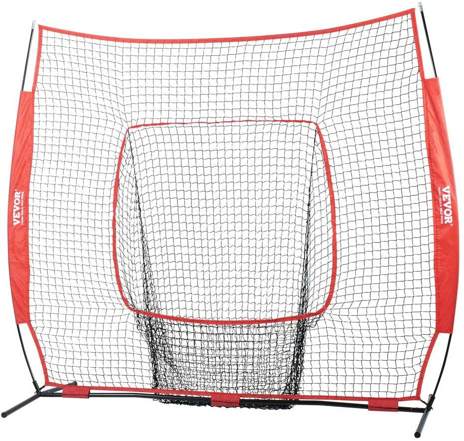 VEVOR 7x7 pėdų beisbolo ir softbolo tinklas