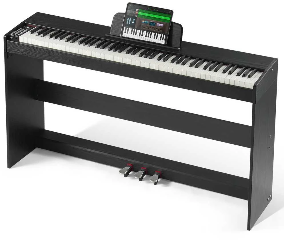 VEVOR 88 klavišų skaitmeninis pianinas su stovu