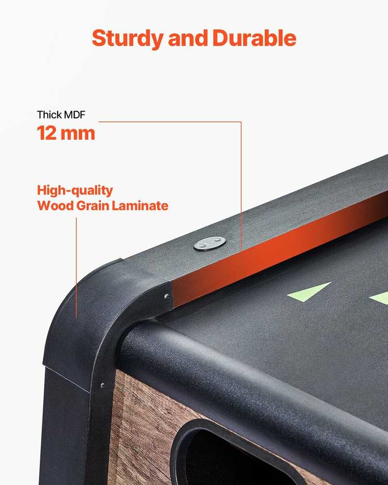 VEVOR 9 pėdų ritininis žaidimų stalas su elektroniniu rezultatu