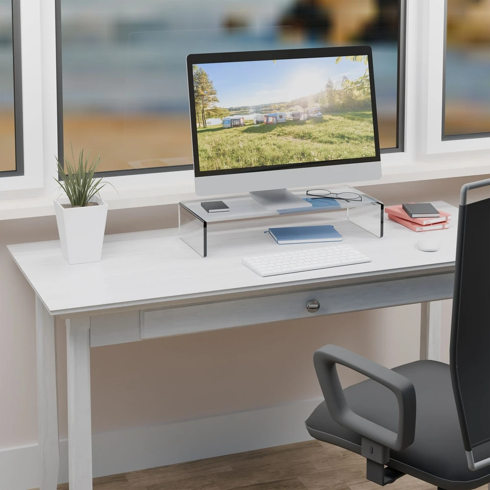 Laikiklis Relaxdays Akrilinis monitoriaus stovas