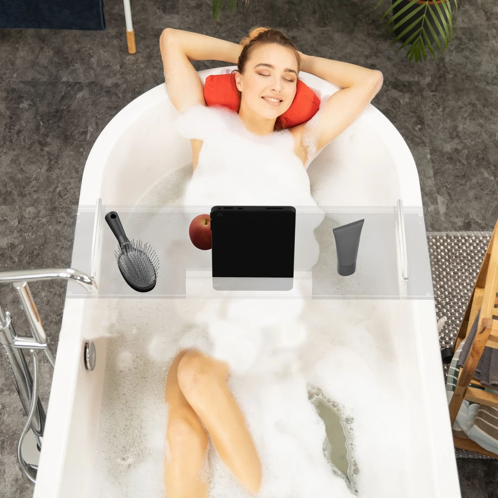 Relaxdays Akrilinis vonios padėklas