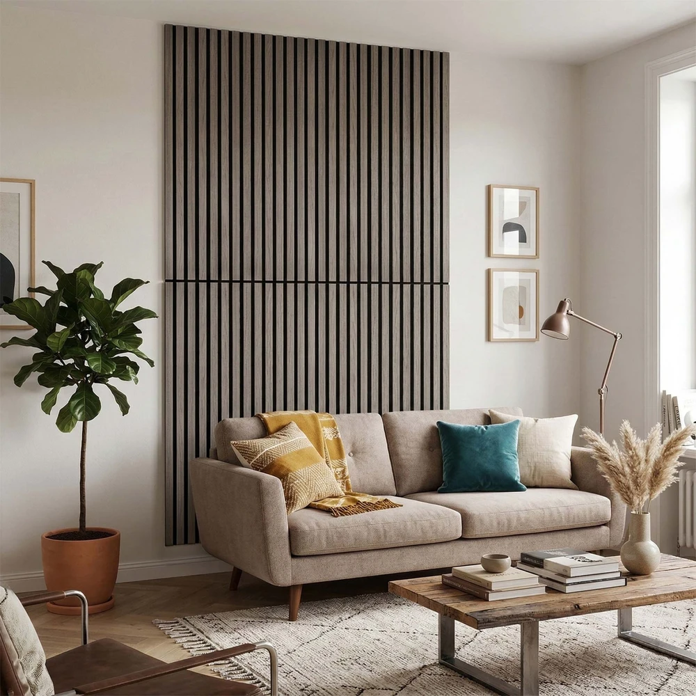 Relaxdays Akustinio skydo rinkinys, 120 x 60 cm
