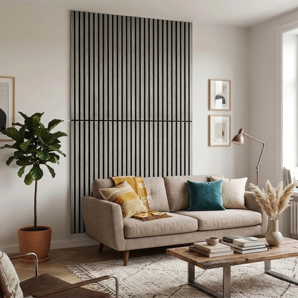 Relaxdays Akustinių plokščių rinkinys, 120 x 60 cm