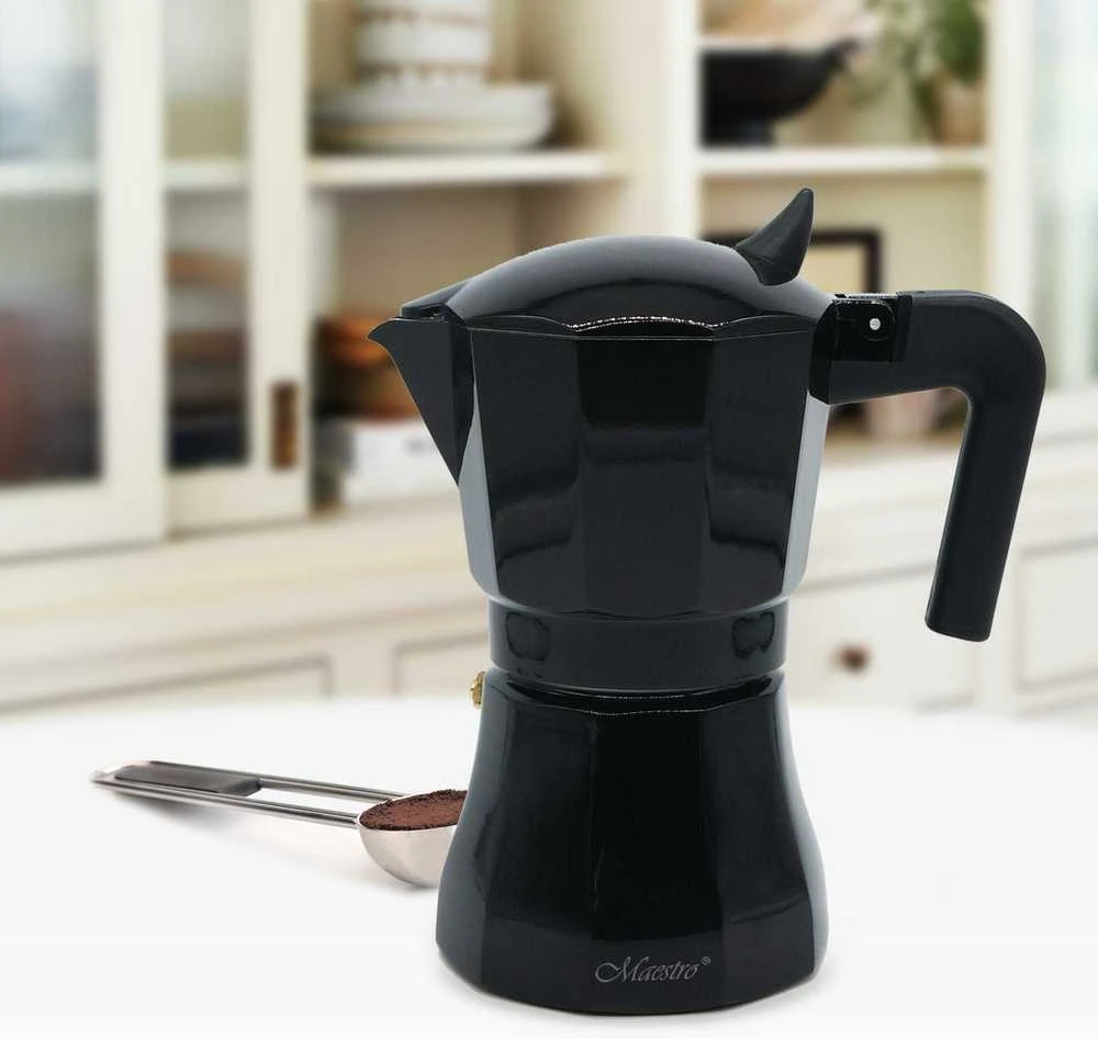 Maestro Aliuminė kavinukas 150 ml 3 puodeliai